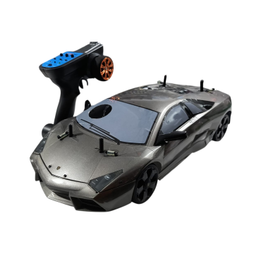 AUTOMODELO ON-ROAD NITRO 1/10 LAMBORGHINI REVENTON CÂMBIO 2 MARCHAS 4x4 RÁDIO 2.4GHZ LRDEA N
